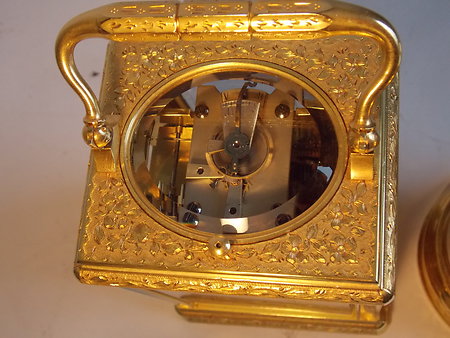 Antique Carriage Clocks. eng c c 4